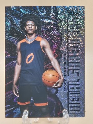 Scoot Henderson - 2022 Skybox Metal Universe - Metal Shredders #122 - 15/299🏀