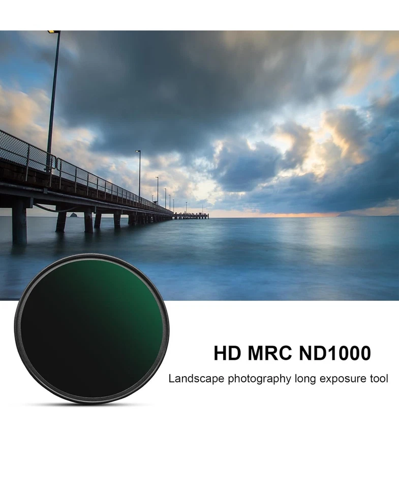 NEWKS 67mm ND1000 (10-Stop Fixed Neutral Density Filter) - Image 2 of 4