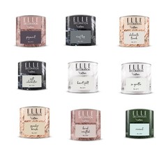 Elle Decoration By Crown Flat Matt Emulsion Paint Tester 125ml - Choose Colour