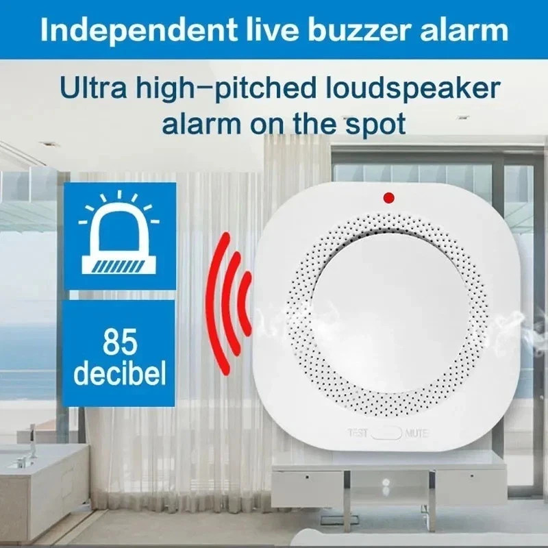 Smoke Detector, Smoke Alarm Fire Protection Smokehouse Home Security System Smok