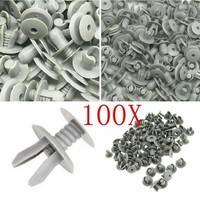 Praktische Graue Zierleisten Clips Set (100STK) FüR Transporter T4 T5 Innenraum