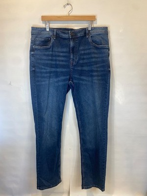 The Perfect Jean Slim Thick Dark Wash Jean Men's Size 40x32 Cotton Blend Stretch