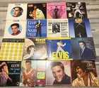 LARGE LOT OF 17 ELVIS PRESLEY 33 RPM LP ALBUMS VINYL RECORDS GOOD ONES