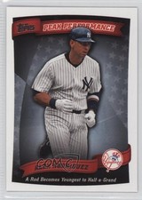 2010 Topps Peak Performance Alex Rodriguez #PP-15 4j3