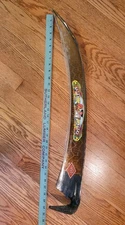 Vintage Scythe Blade Tops Vic Austria 30” Redtenbacher Farming Gardening Tool