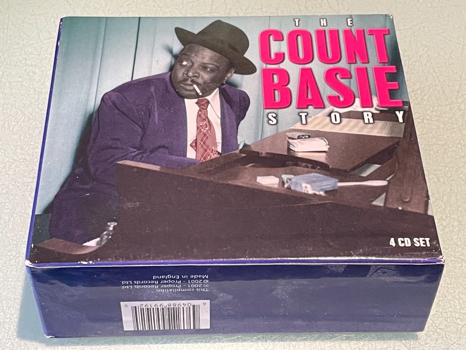 The Count Basie Story - 4 CD's Box Set - 2001 Proper Records - 99 Greatest Hits
