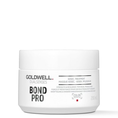 Goldwell Dualsenses Bond Pro, 60Sec Treatment Mask 200 ml (1er Pack), weiß 