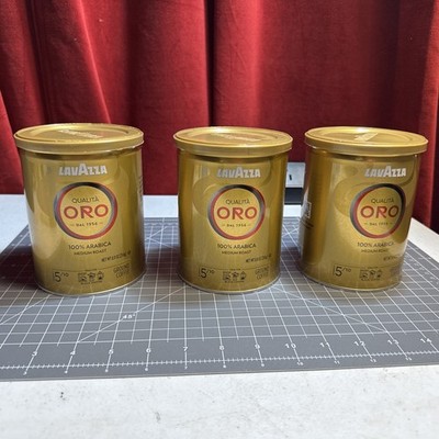 3pk  Lavazza Qualità Oro Coffee 8.8oz BB 8/30/27   Sealed   SEE PHOTOS  .  -K