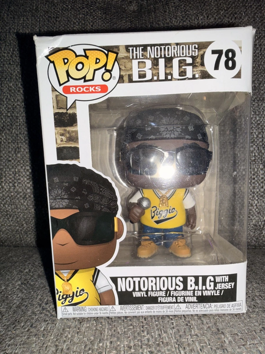 Notorious Big Figure In Collectible Funko Bobbleheads (1970-Now