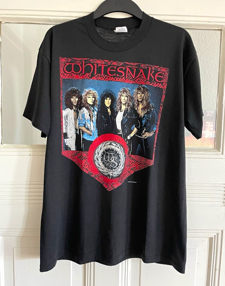 Whitesnake 1987-88 North American Vintage Tour Shirt XL 80s Spring Ford  - Bild 1 von 4