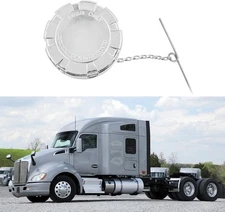 Diesel Fuel Cap for Kenworth Trucks 3 1/2” Non-Locking, Non-Vented, Solid, for U