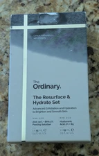 The Ordinary The Resurface & Hydrate Set AHA Peeling + Hyaluronic Acid 15ml ea