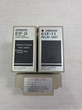 OMRON Level Controller Relay 61F-G  / 61F-11 110/220VAC