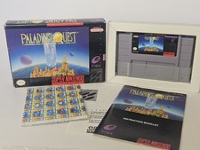 Paladin's Quest Super Nintendo SNES CIB Complete w/ Manual + Poster