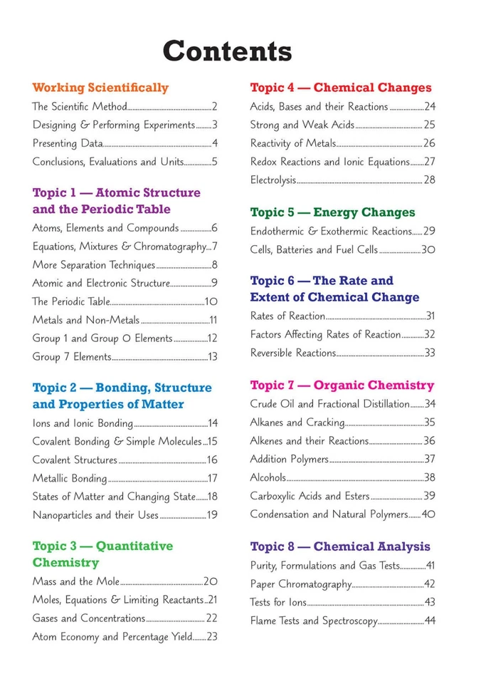 GCSE Chemistry AQA Knowledge Organiser & Retriever Bundle - Image 2 of 4