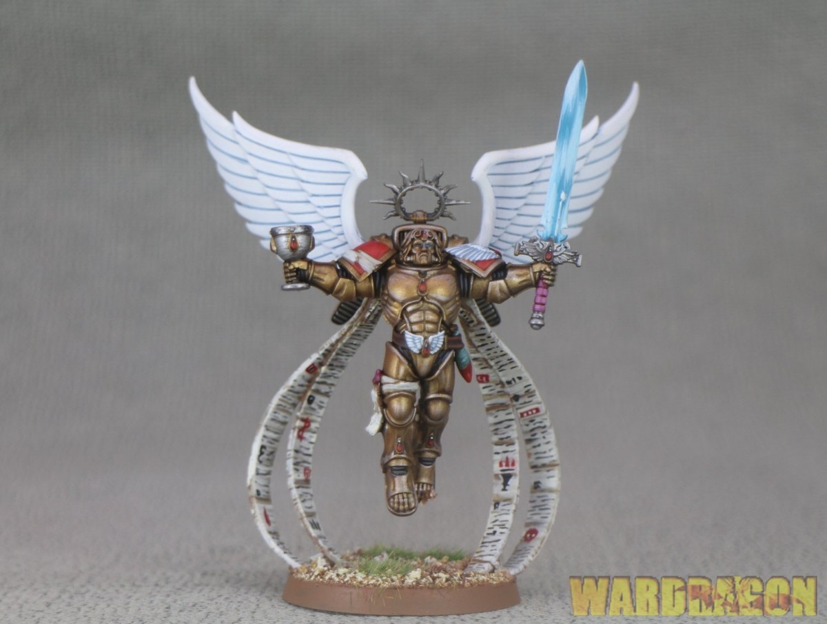 Warhammer 40K WDS painted Blood Angels THE SANGUINOR c53 | eBay