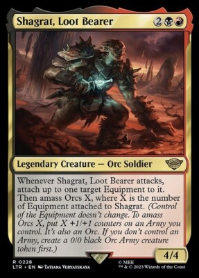 Shagrat, Beuteträger ~ Der Herr der Ringe [ NM ] [ Magic MTG ]