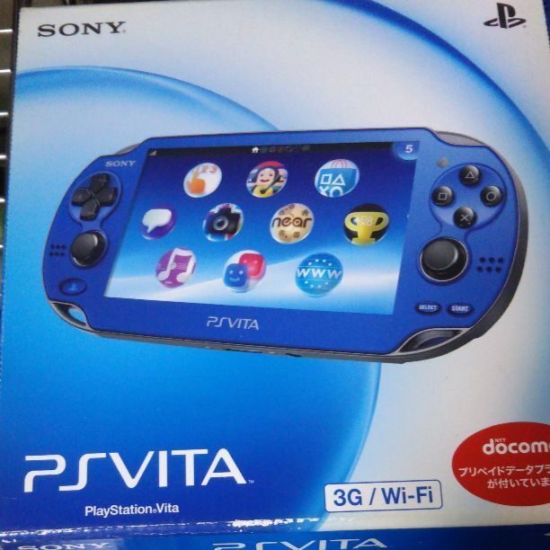 Sony PlayStation Vita Launch Edition Handheld System - Sapphire Blue