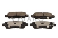 Quaro QP7685C Bremsbelagsatz, Scheibenbremse Hinterachse FÜR Infiniti Nissan NIS