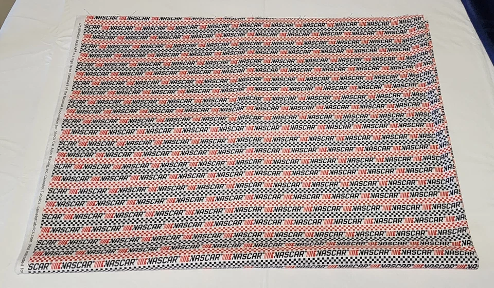 Telas Nascar Patriotic Check de Camelot 6 pies material algodón NUEVO 2 yardas Foto 2 de 4