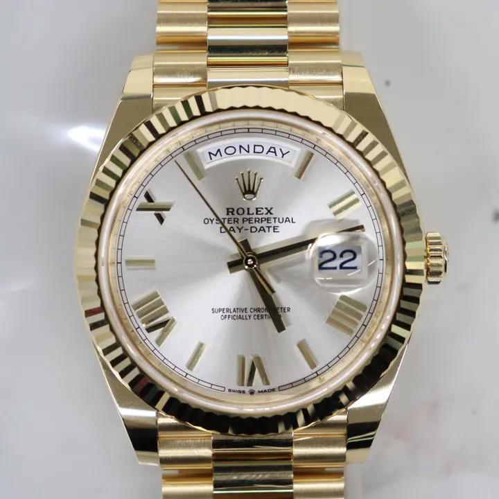 むむむ　20 2020's Mint Rolex 228238 Day-Date 40 President 18K Yellow Gold