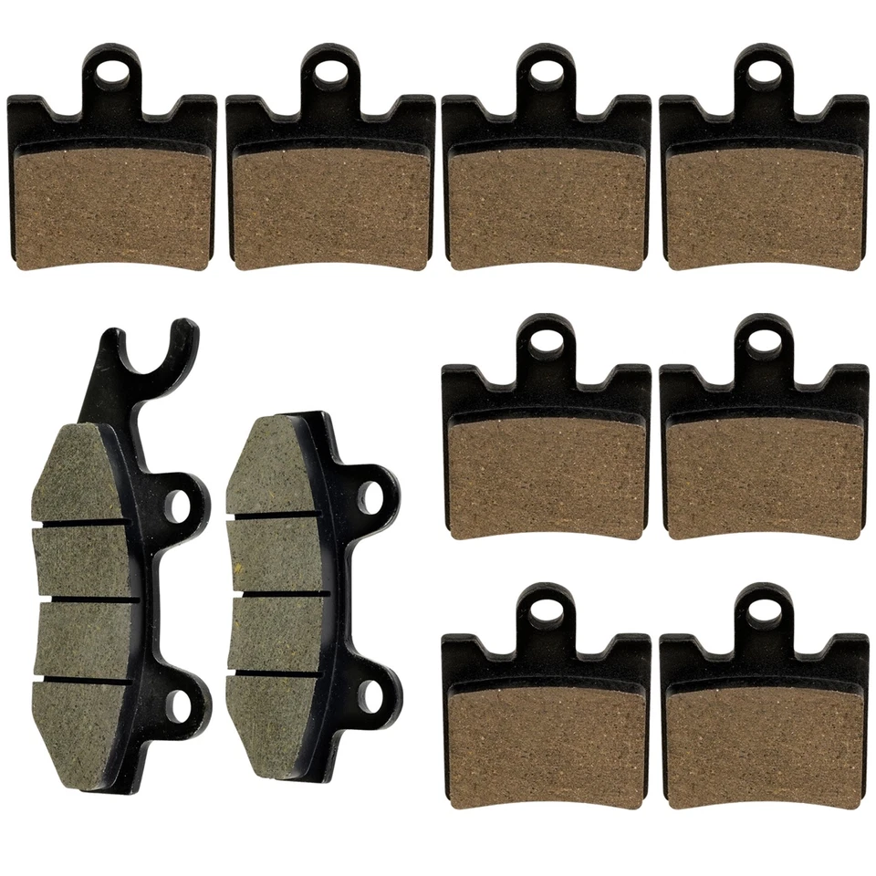 Caltric Front and Rear Brake Pads for Triumph Trophy / Trophy 1215 SE 2013-2019 - Image 4 of 4