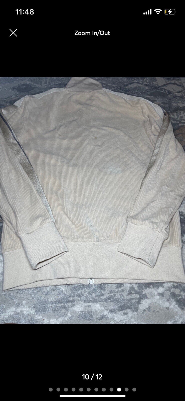 RARE Palm Angels Logo Printed Corduroy Track Jacket SIZE small image 10