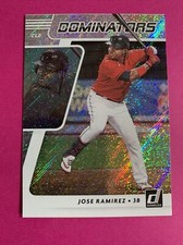 🐶 2021 Panini Donruss DOMINATORS RAPTURE SP Jose Ramirez #DOM7