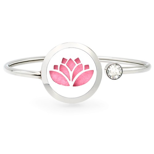 25mm  Rotatable Perfume Bangle Bracelet  Diffuser Essential Aromatherapy Locket - Picture 53 of 209