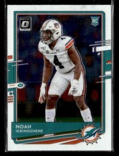 2020 Donruss Optic #111 Noah Igbinoghene Rookie Card Miami Dolphins