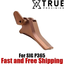 True Precision Drop-In Flat Trigger for Sig P365, P365XL - Copper