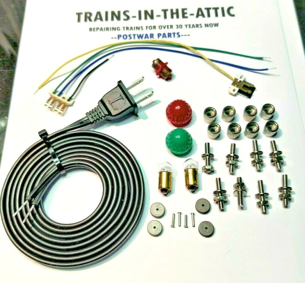 LIONEL ZW TRANSFORMER CORD REBUILD KIT LIONEL E UNIT REPAIR KIT