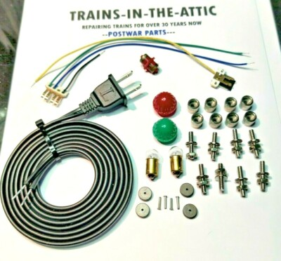 #ad LIONEL ZW amp; VW TRANSFORMER CORD REBUILD KIT amp; LIONEL E UNIT REPAIR KIT $22.95