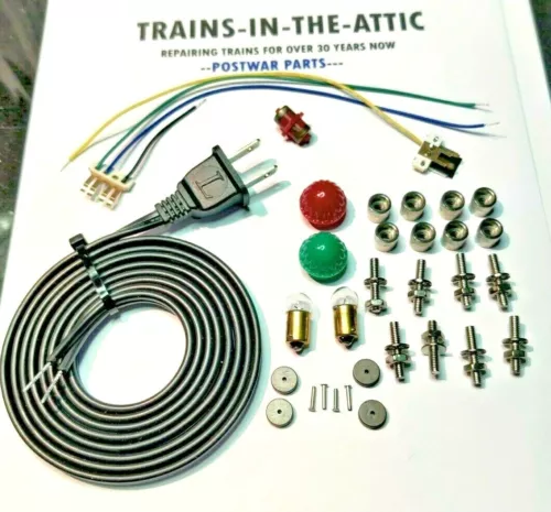LIONEL ZW & VW TRANSFORMER CORD REBUILD KIT & LIONEL E UNIT REPAIR KIT