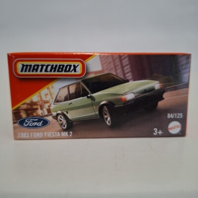 2025 Matchbox Power Grabs #84 1983 Ford Fiesta MK 2 CRYSTAL GREEN | FSB