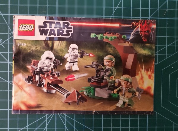 LEGO STAR WARS 9489: Endor Rebel & Imperial Trooper Battle pack - INSTRUCTIONS