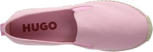 GENUINE HUGO, HUGO BOSS SUN SLON CV PLATFORM ESPADRILLE. PINK, 9 UK, 42 EU, NEW - Picture 3 of 12