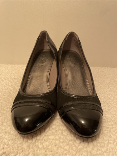 Black Dress Pump Shoes Heels 