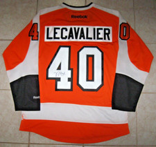 #40 Vincent LECAVALIER Philadelphia FLYERS Off. Lic. REEBOK Jersey, Size Men's L