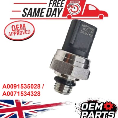 FOR MERCEDES BENZ A C E C CLASS OM642 SPRINTER FUEL RAIL PRESSURE SENSOR