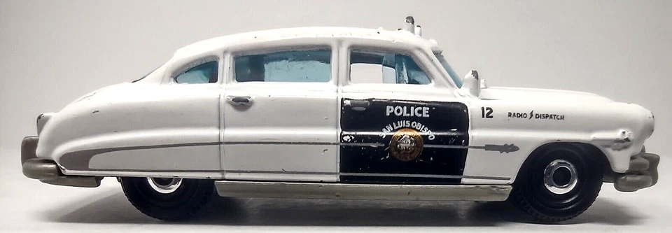 Matchbox 1951 Hudson Hornet White Police San Luis Mattel 2016 - Image 4 of 4