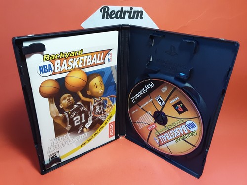 Backyard NBA Basketball COMPLETE Black Label Sony PS2 Video Games Atari - Picture 2 of 3