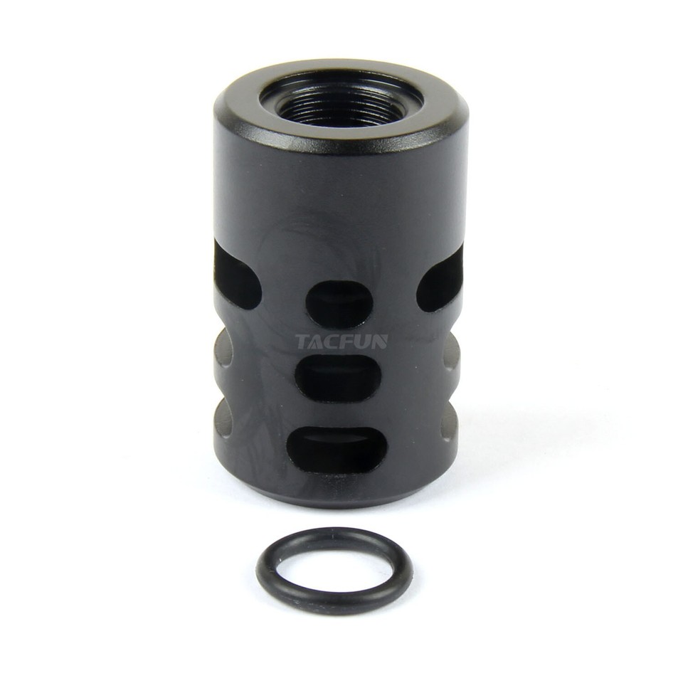 1/2x28TPI Ruger .22LR Mark IV 22/45 Lite Muzzle Brake Compensator