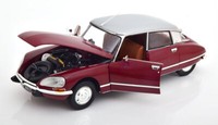 CitroëN DS23 Pallas 1972 Dunkelrot Silberdach 1:18 Metallmodell Norev 181720 Lhd