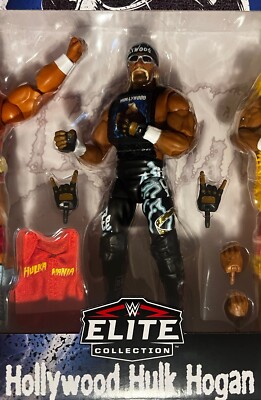 Mattel WWE Elite Hulkamania 40th Anniversary confezione da 3