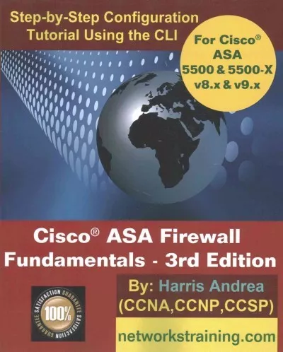 Cisco ASA Firewall Fundamentals, Paperback by Andrea, Harris, Like New Used, ...