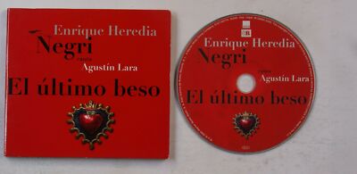 Enrique Heredia Negri El Ultimo Beso ESP Digipak CD 2005 Flamenco Augustin Lara
