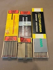 Tungsten Electrodes, 1 full 10 pack Tweco &  1 Sylvania GTE, BONUS partial box