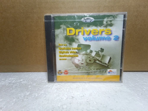 Domus Drivers Volume 2 CD ROM 1998 Vintage PC Graphics Video Driver Software New