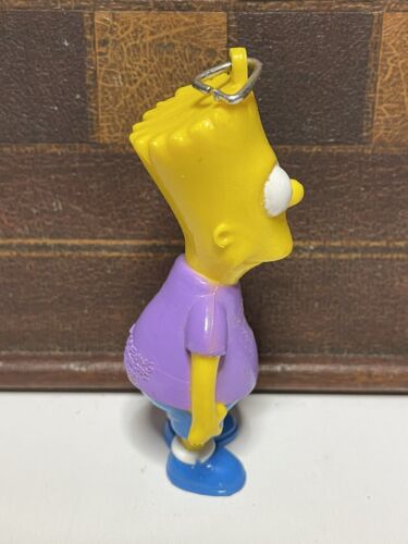 Portachiavi Bart Simpson portachiavi vintage Simpson 1990 Matt Groening - Foto 3 di 10
